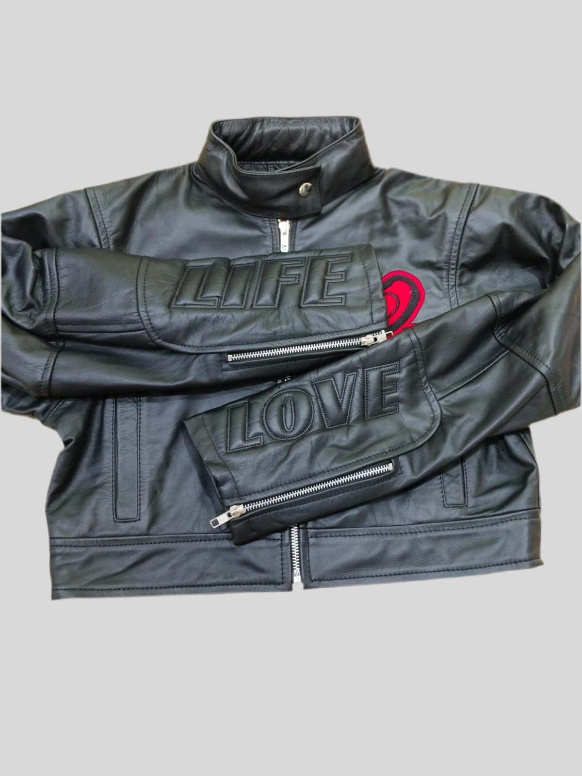 Premium Leather Jacket(Crop)