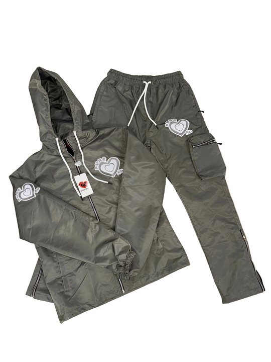 Pure Hearted Nylon Tracksuit