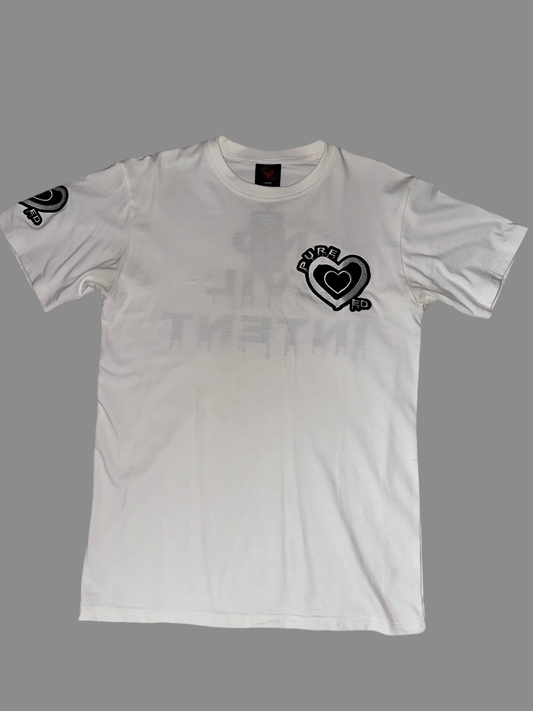 Pure Hearted T Shirt (Black Logo)