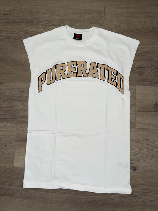 PURERATED Men’s Premium Sleeveless T Shirt