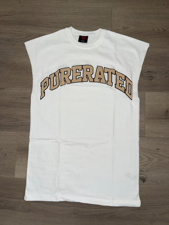 PURERATED Men’s Premium Sleeveless T Shirt