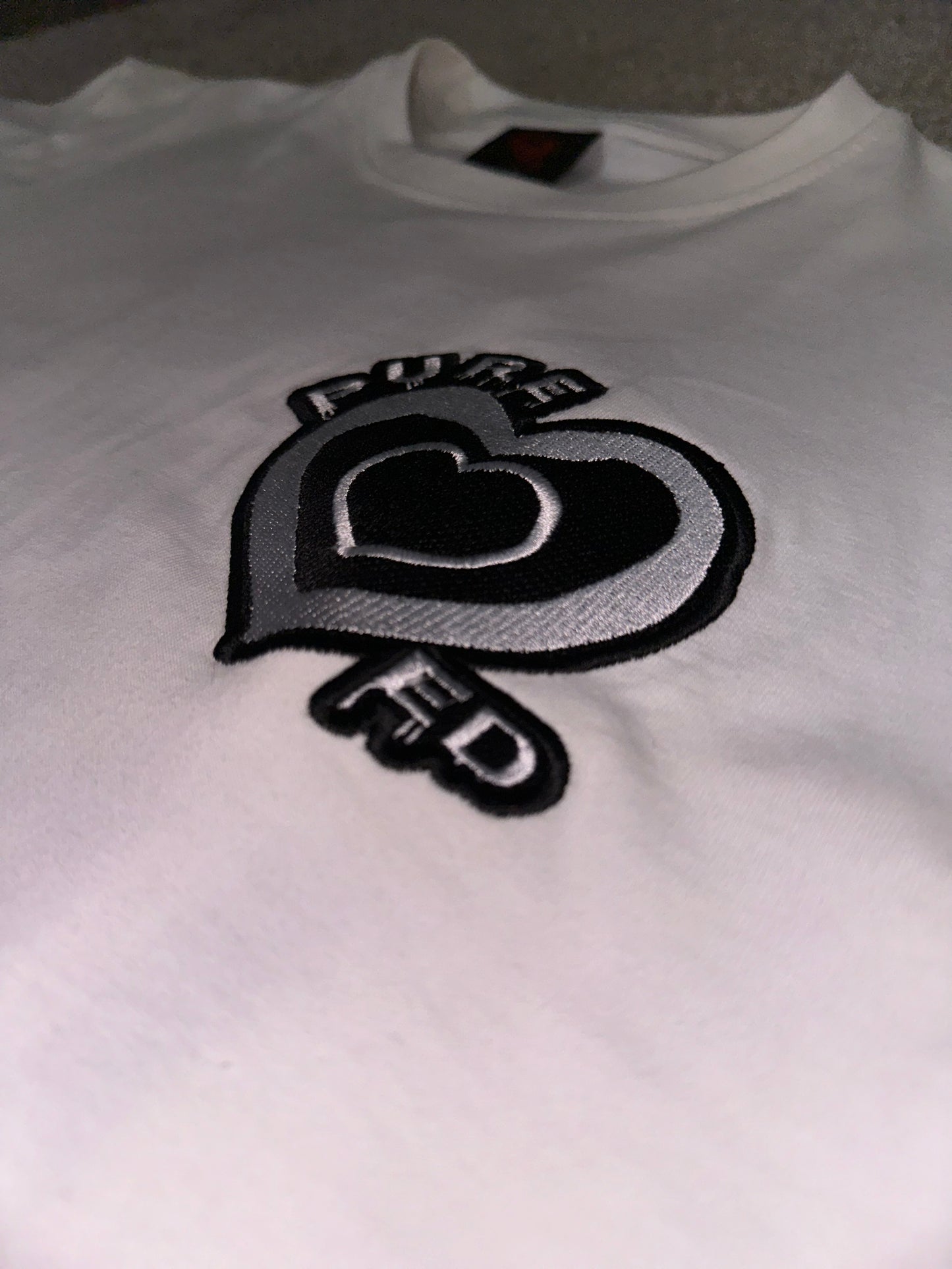 Pure Hearted T Shirt (Black Logo)