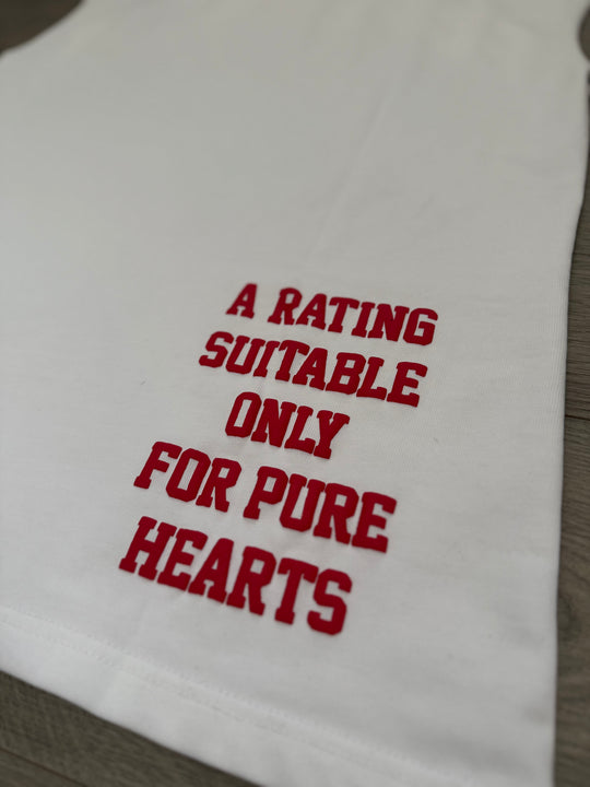 PURERATED Sleeveless TShirt(Red)
