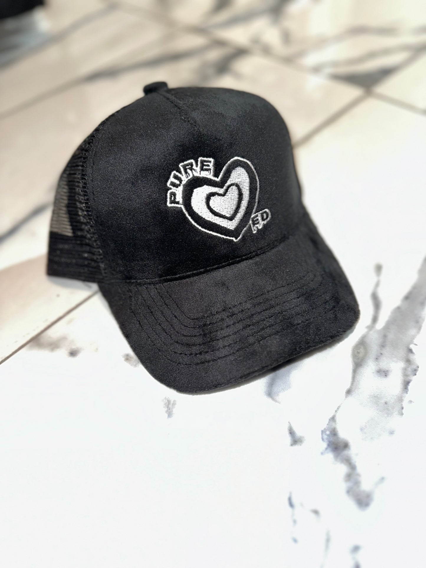 Pure Hearted Suede Hat