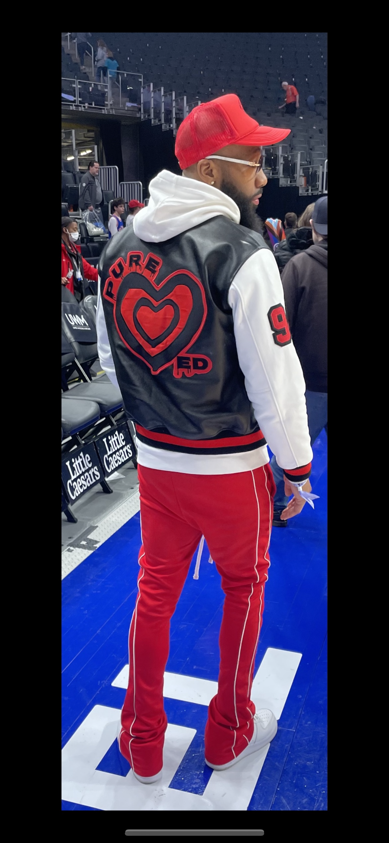 Pure Hearted Letterman Jacket